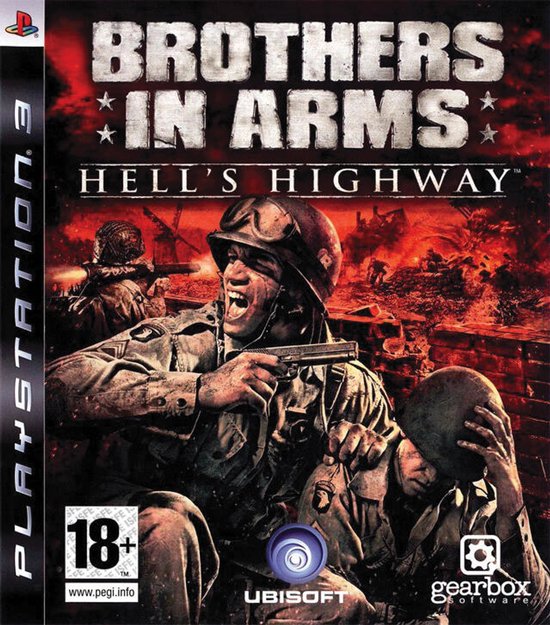 Brothers in Arms Hell's Highway PS3 cover