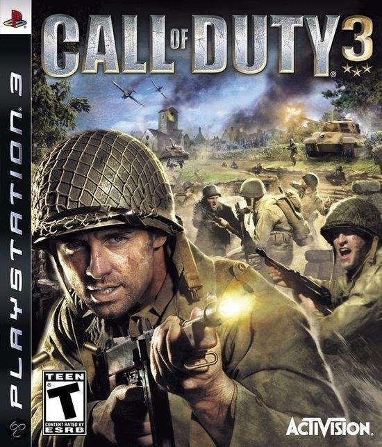 Call of Duty 3 PS3 cover