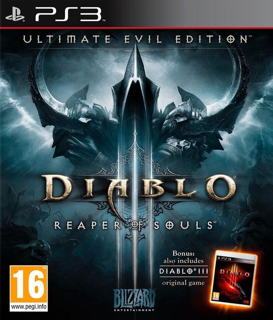 Diablo III Reaper of Souls PS3 cover