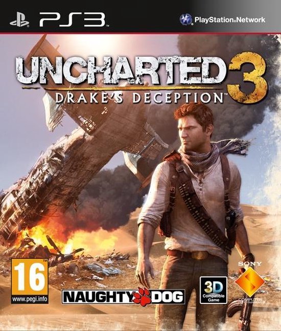 Uncharted 3 Drake's Deception PS3 cover