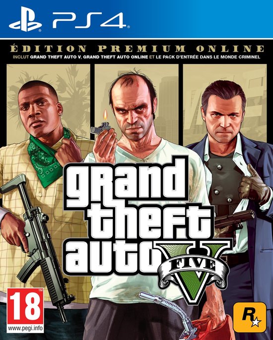 Playstation 4 – Grand Theft Auto V