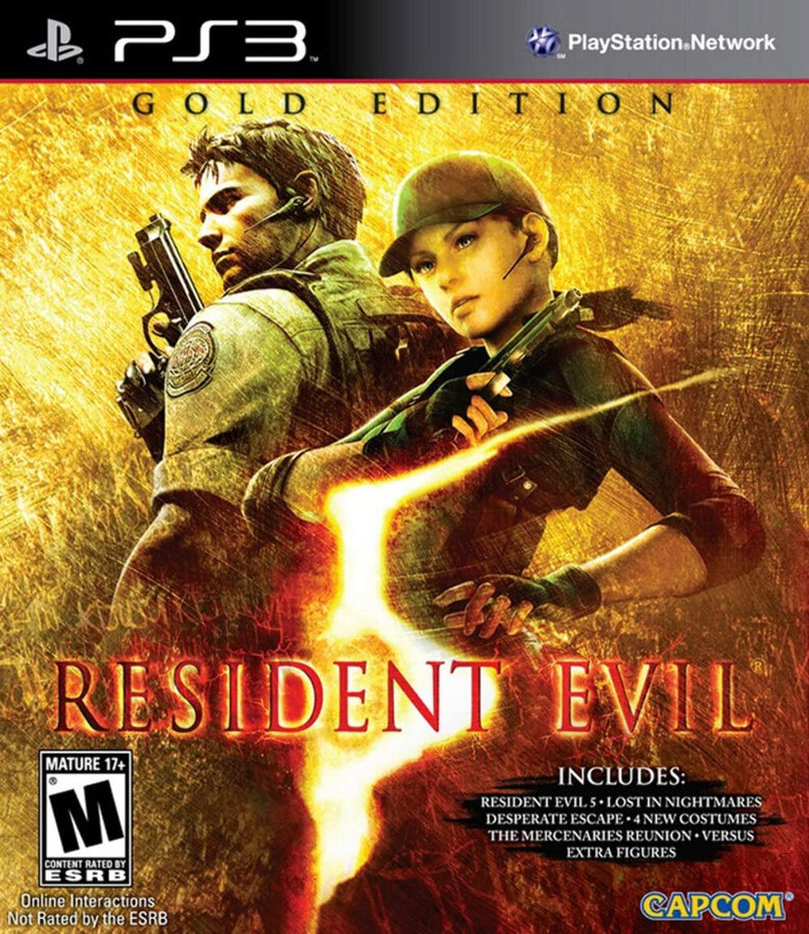 Playstation 3 – Resident Evil 5: Gold Edition