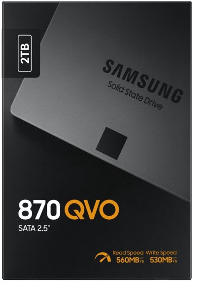 Samsung 870 QVO - Interne SSD - 2.5 Inch - 2 TB