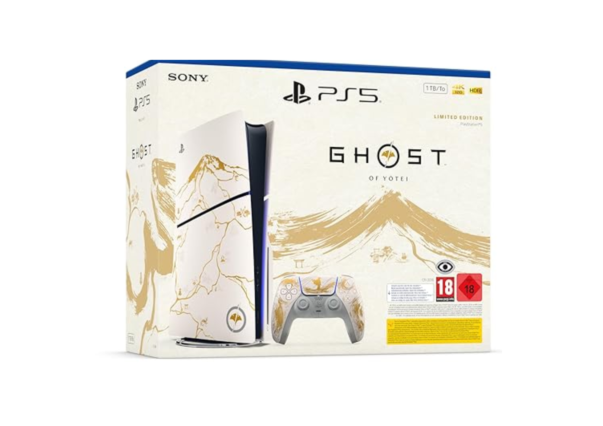 Playstation 5 Slim Disc Ghost of Yotei Edition – 1 controller