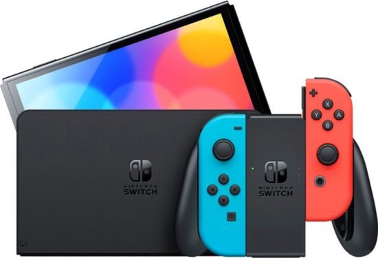 Nintendo Switch V2 rood blauw