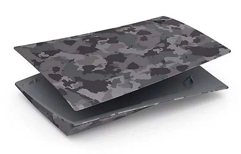 Playstation 5 Disk Grijze Camouflage Platen